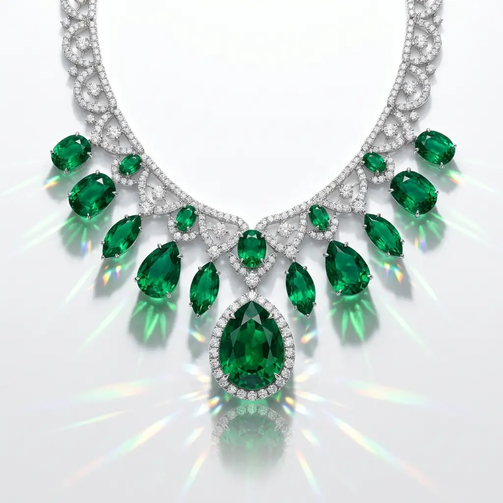 Emerald Necklace for Taurus