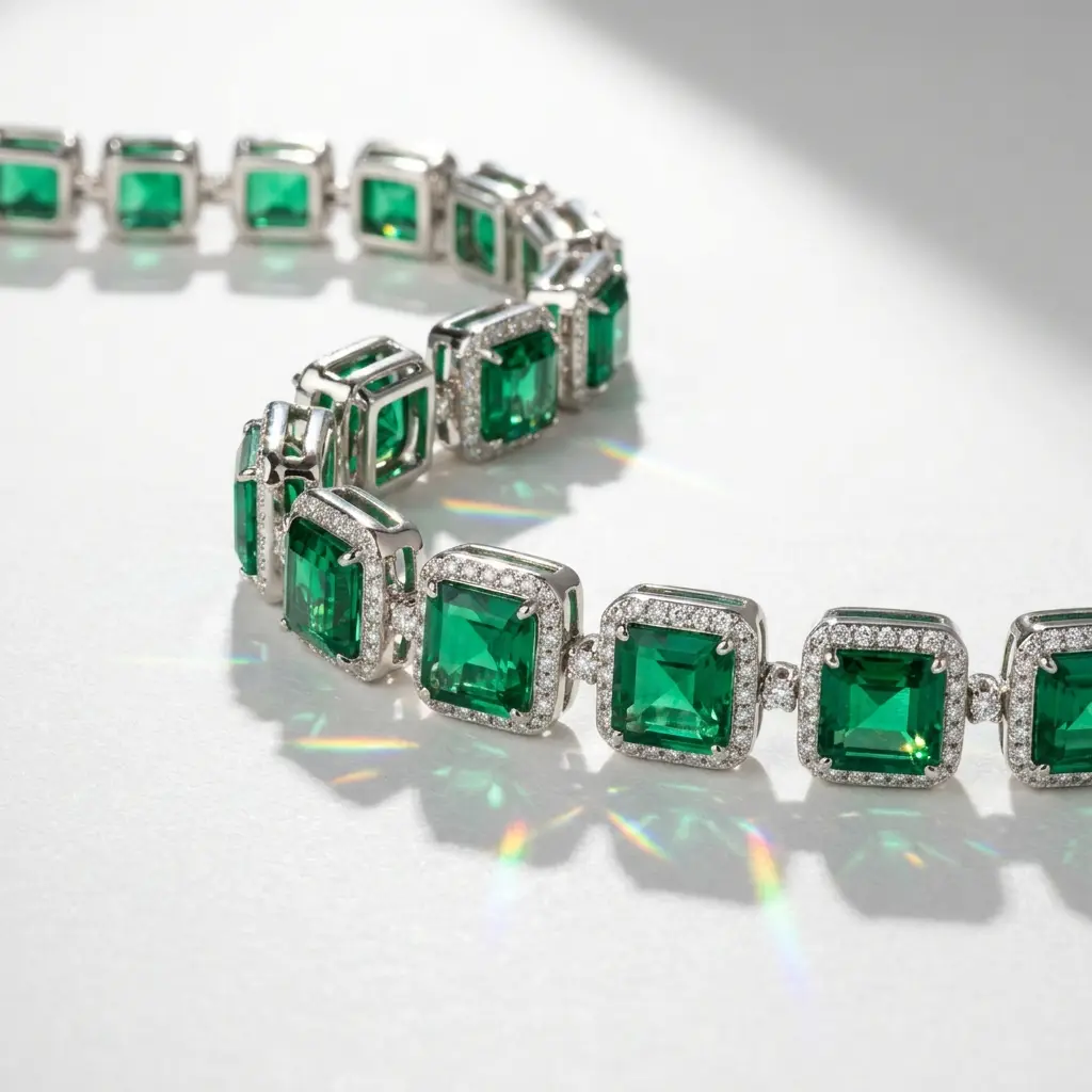Emerald Bracelet Gifts for Gemini
