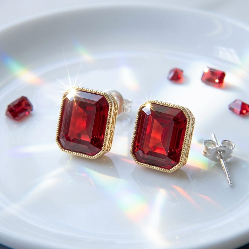 Gifts for December-born Sagittarius - Zircon Earrings