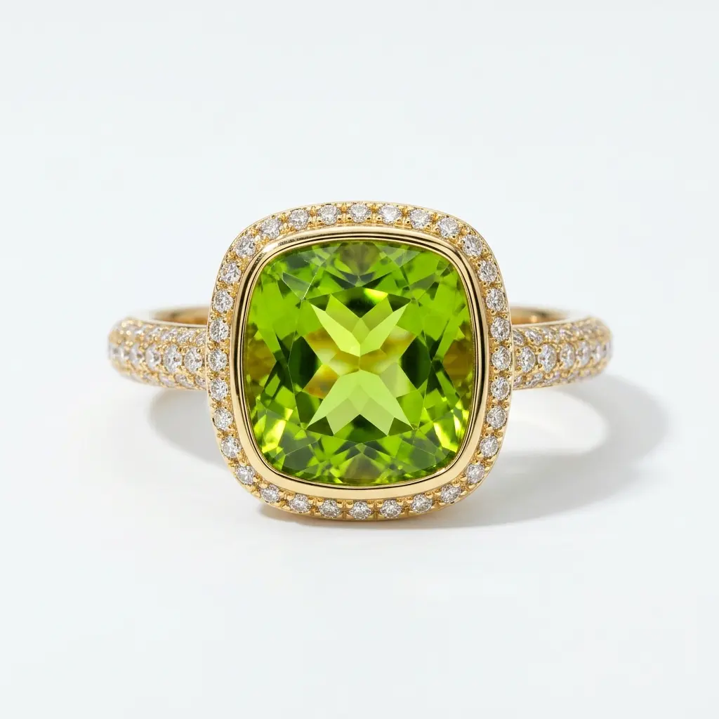 Peridot Ring Gift for Leo